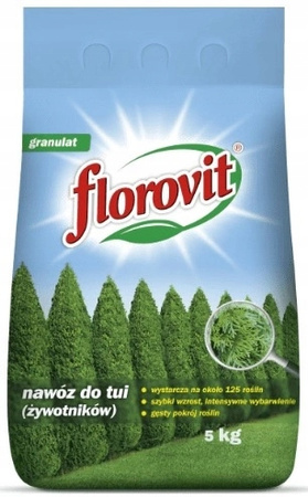 FLOROVIT – NAWÓZ DO TUI I ŻYWOTNIKÓW 5 KG