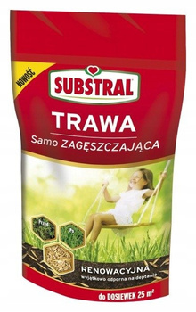 SUBSTRAL – TRAWA RENOWACYJNA 25 M² 0,25 KG
