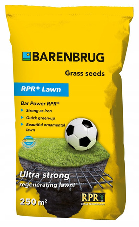 BARENBRUG RPR LAWN 5 KG - TRAWA SPORTOWA ODPORNA NA DEPTANIE