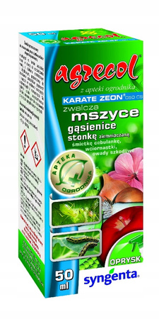 AGRECOL – KARATE ZEON 050 CS ŚRODEK OWADOBÓJCZY NA MSZYCE STONKĘ I GĄSIENIC