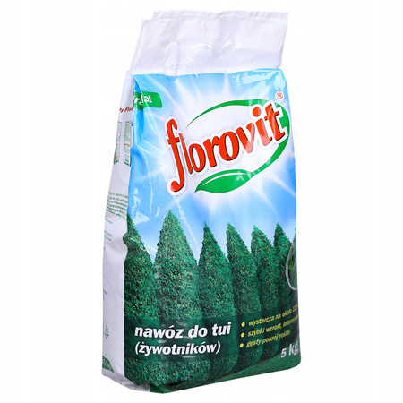 FLOROVIT – NAWÓZ DO TUI I ŻYWOTNIKÓW 5 KG