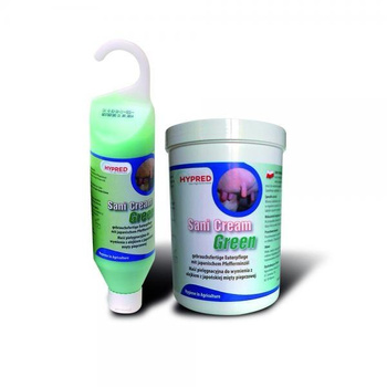 SANI CREAM GREEN HYPRED 500 ML - PRZECIWZAPALNA MAŚĆ DO SKÓRY WYMION