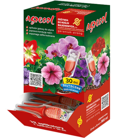 AGRECOL – ODŻYWKA DO ZAMIOKULKASA STRONG CZERWONA 30 ML