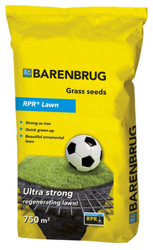 BARENBRUG RPR LAWN 15 KG - TRAWA SPORTOWA ODPORNA NA DEPTANIE