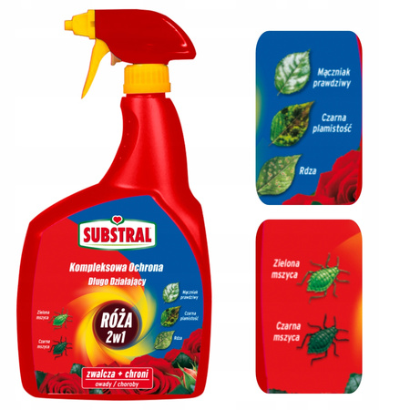 SUBSTRAL – RÓŻA 2W1 KOMPLEKSOWA OCHRONA 2W1 RÓŻE 800ML