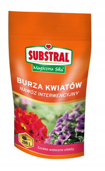 SUBSTRAL – NAWÓZ DO PELARGONII BURZA KWIATÓW 200 G