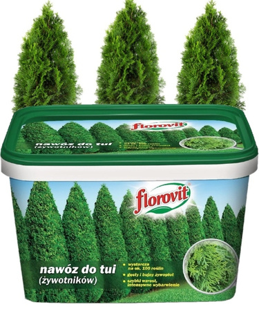 FLOROVIT – NAWÓZ DO TUI I ŻYWOTNIKÓW 4 KG