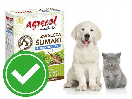 AGRECOL - ŚLIMATOX FE GRANULAT PRZECIWKO ŚLIMAKOM 1 KG
