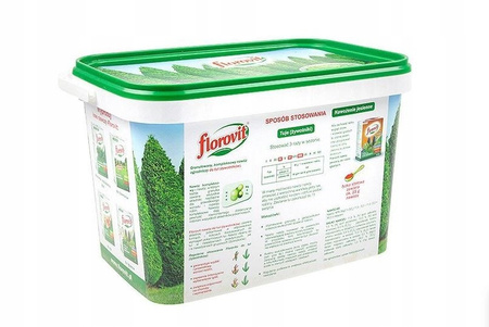 FLOROVIT – NAWÓZ DO TUI I ŻYWOTNIKÓW 4 KG