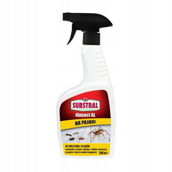 SUBSTRAL – SPRAY NA PAJĄKI I OWADY BIEGAJĄCE 4INSECT AL 500 ML