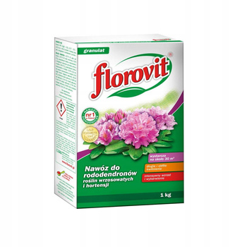 FLOROVIT – NAWÓZ DO RODODENDRONÓW OPAKOWANIE KARTON 1 KG