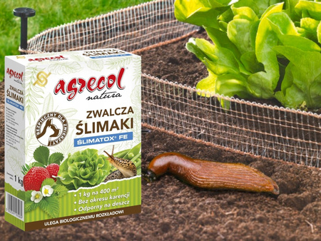 AGRECOL - ŚLIMATOX FE GRANULAT PRZECIWKO ŚLIMAKOM 1 KG