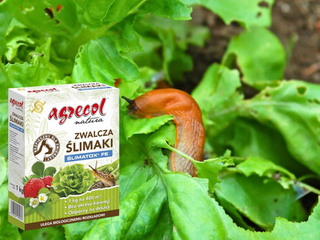 AGRECOL - ŚLIMATOX FE GRANULAT PRZECIWKO ŚLIMAKOM 1 KG