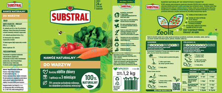 SUBSTRAL – NAWÓZ WIELOSKŁADNIKOWY GRANULAT 1,2 KG 1,2 L