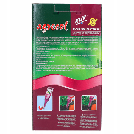 AGRECOL – ODŻYWKA DO ZAMIOKULKASA STRONG CZERWONA 30 ML