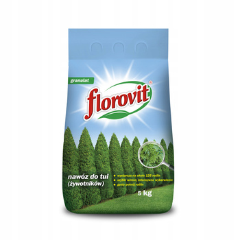 FLOROVIT – NAWÓZ DO TUI I ŻYWOTNIKÓW 5 KG