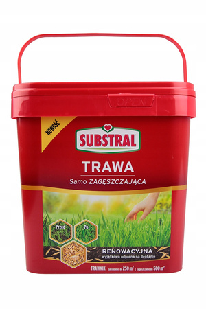 SUBSTRAL – TRAWA SAMOZAGĘSZCZAJĄCA DO RENOWACJI TRAWNIKA ODPORNA NA DEPTANIE 5 KG