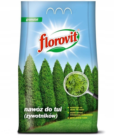 FLOROVIT – NAWÓZ DO TUI I ŻYWOTNIKÓW 5 KG